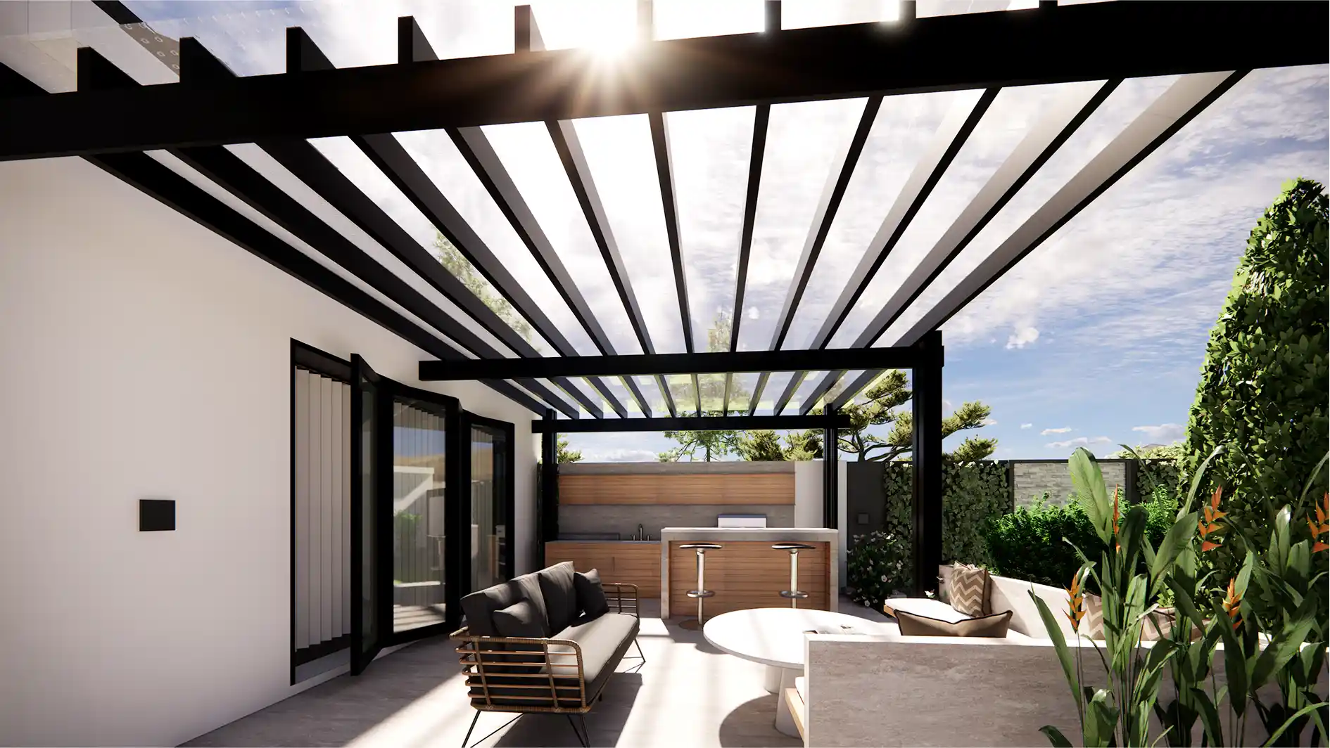 Ashburton Avenue, Ilford — Exterior Landscaping & Garden Design interior design London by Interior Studio Ltd — image 4