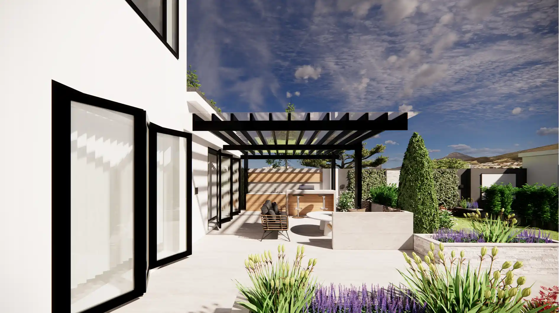 Ashburton Avenue, Ilford — Exterior Landscaping & Garden Design interior design London by Interior Studio Ltd — image 6