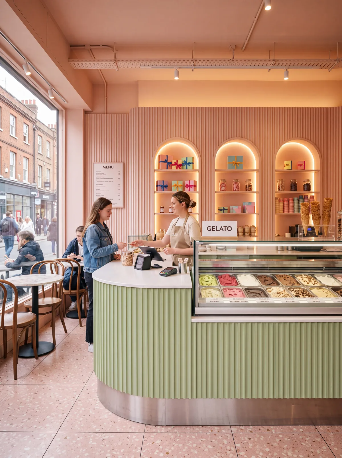 Dessert Bar, London interior design London by Interior Studio Ltd — image 1