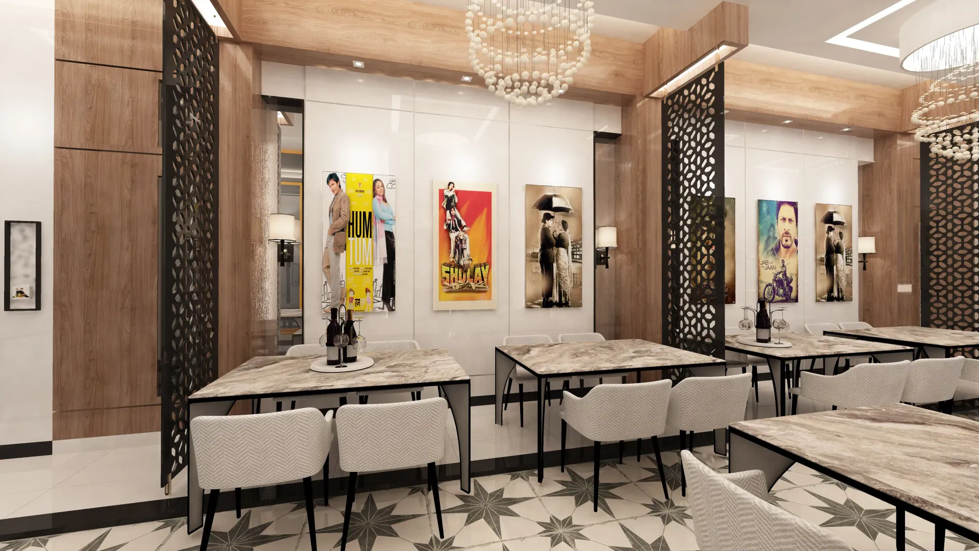 Dhoom Restaurant,  London interior design London by Interior Studio Ltd — image 4