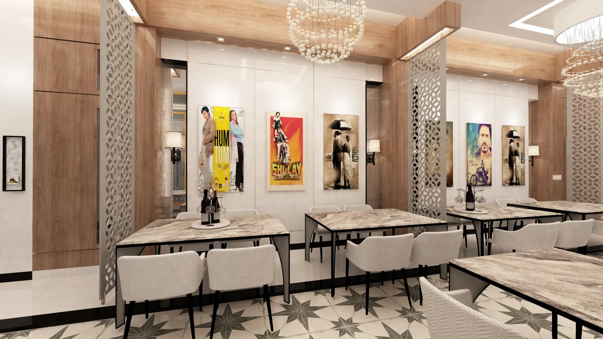 Dhoom Restaurant,  London interior design London by Interior Studio Ltd — image 5